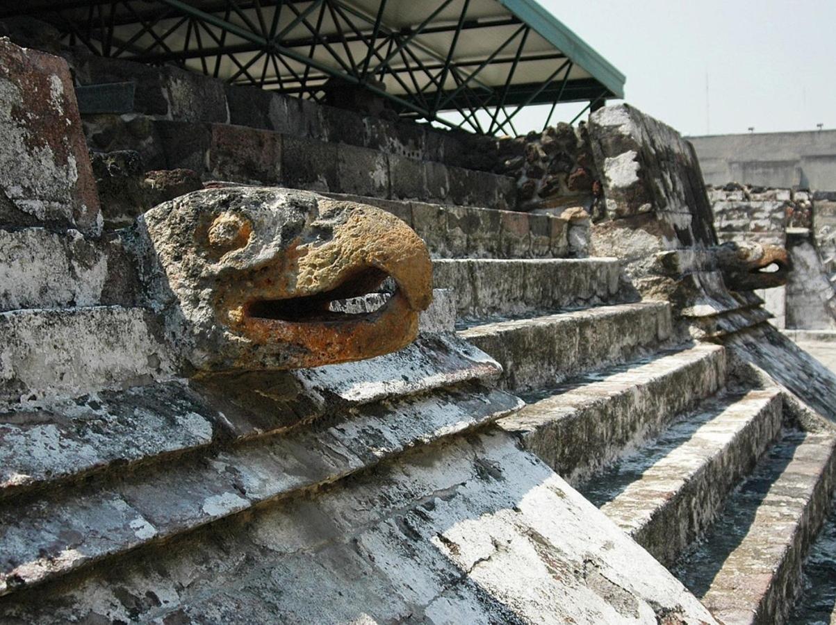 Hotel Templo Mayor Kota Meksiko Bagian luar foto