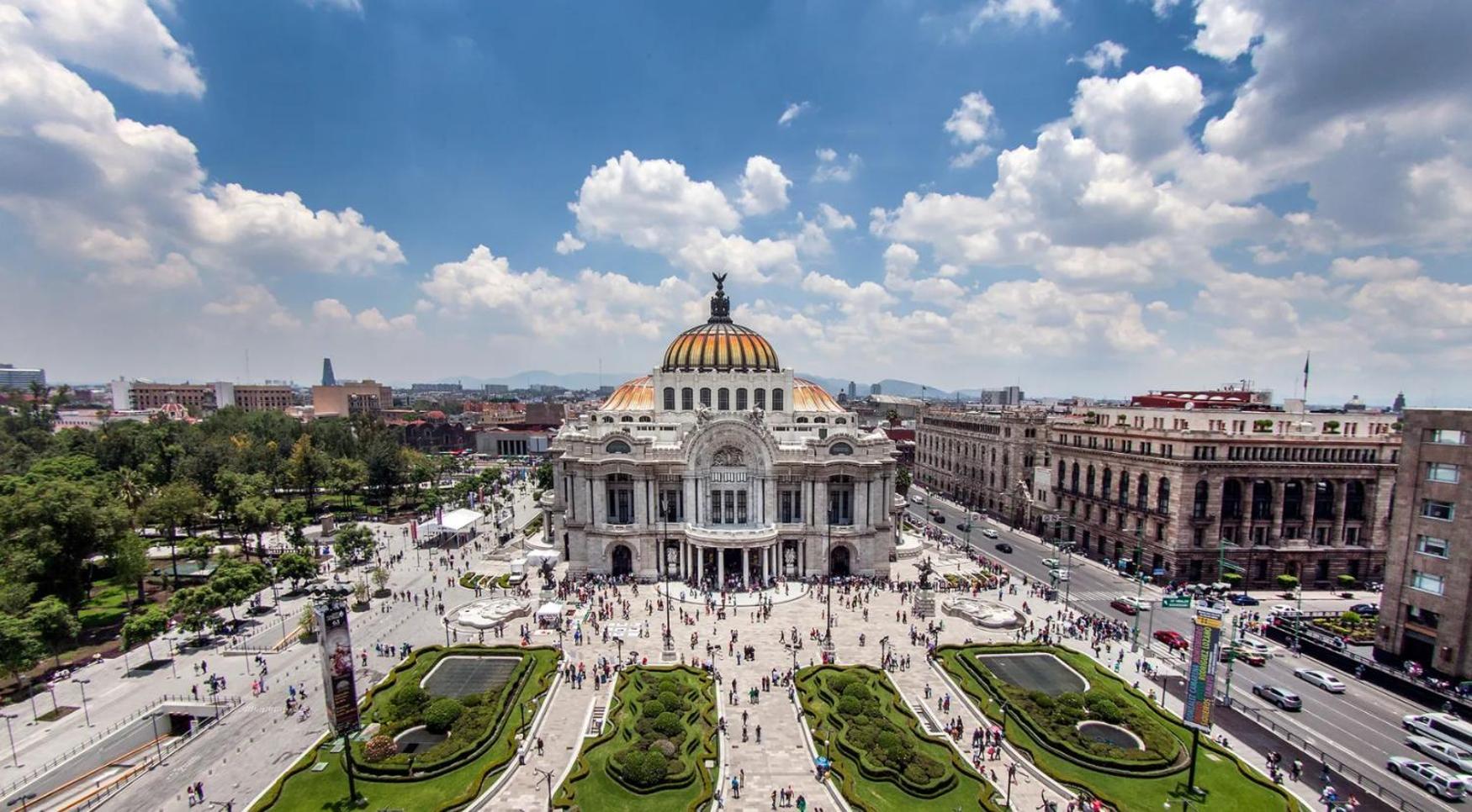 Hotel Templo Mayor Kota Meksiko Bagian luar foto