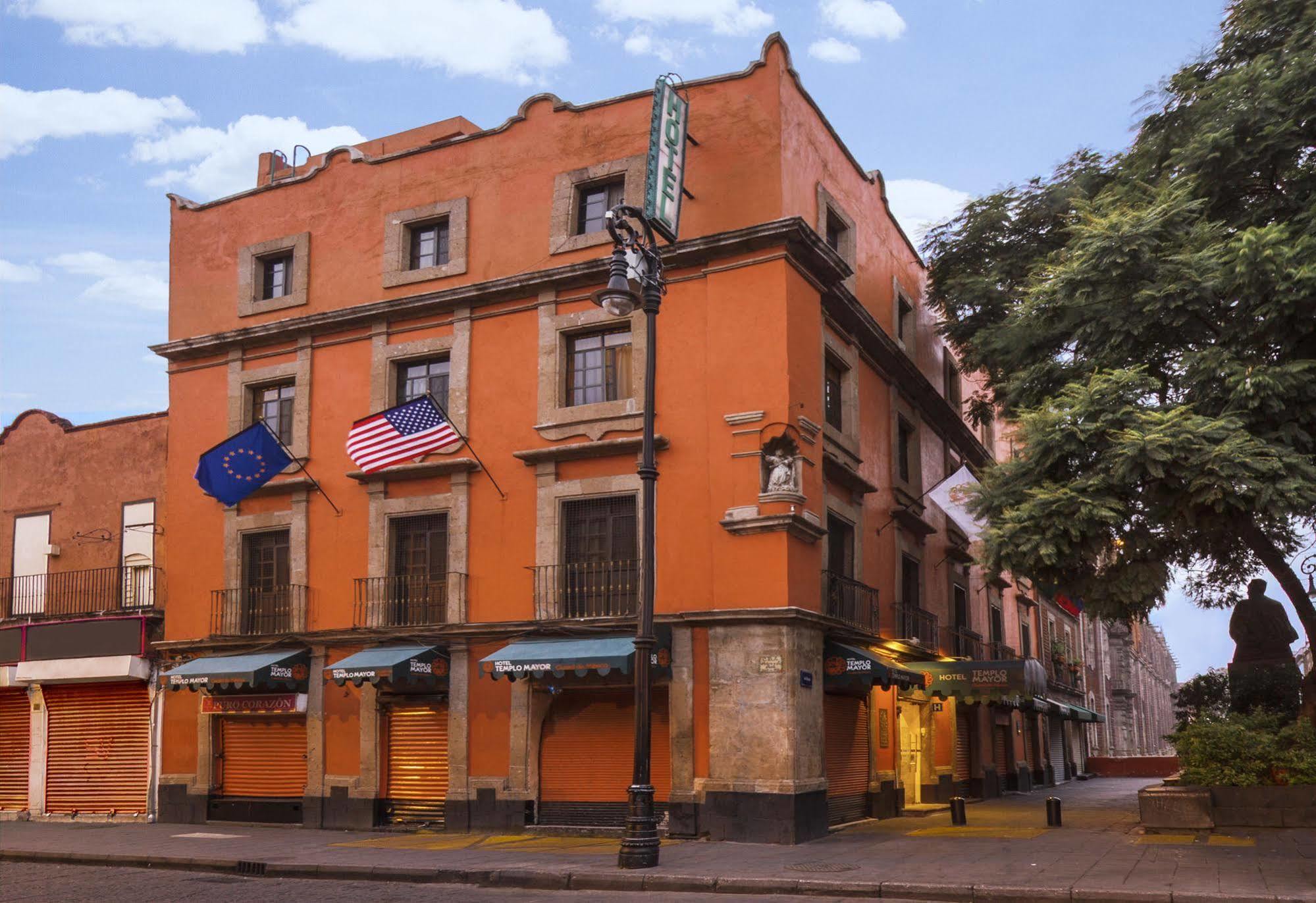 Hotel Templo Mayor Kota Meksiko Bagian luar foto